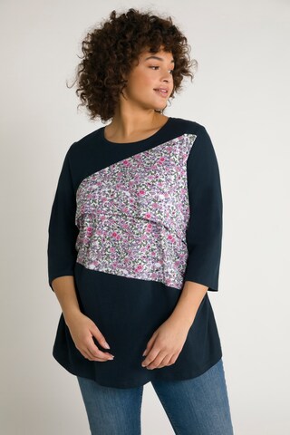 Ulla Popken Shirt in Blauw: voorkant