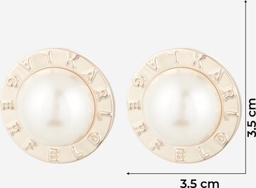 Karl Lagerfeld Earrings in Gold