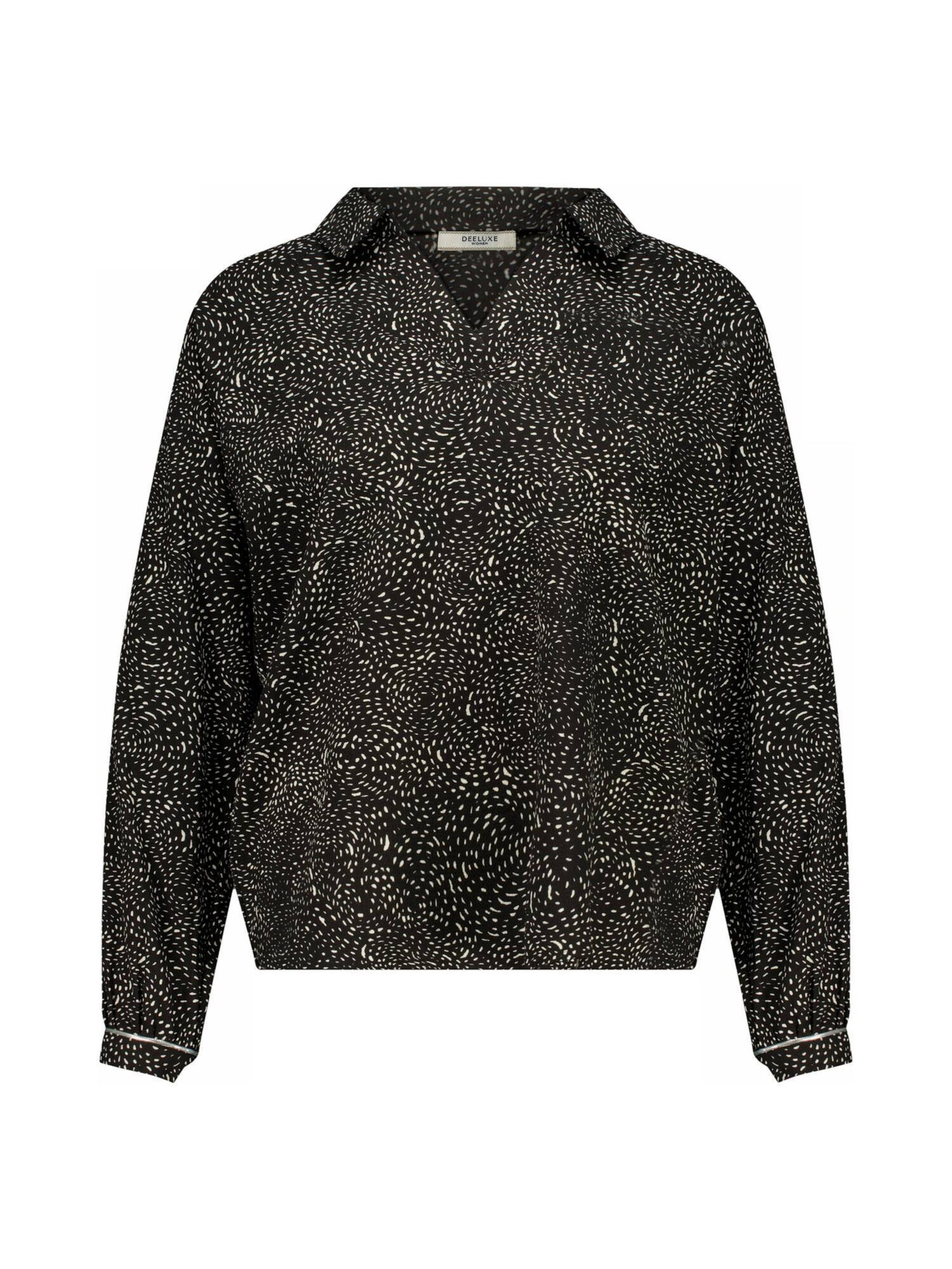 Chemisier 'Nessili' Deeluxe en noir : devant