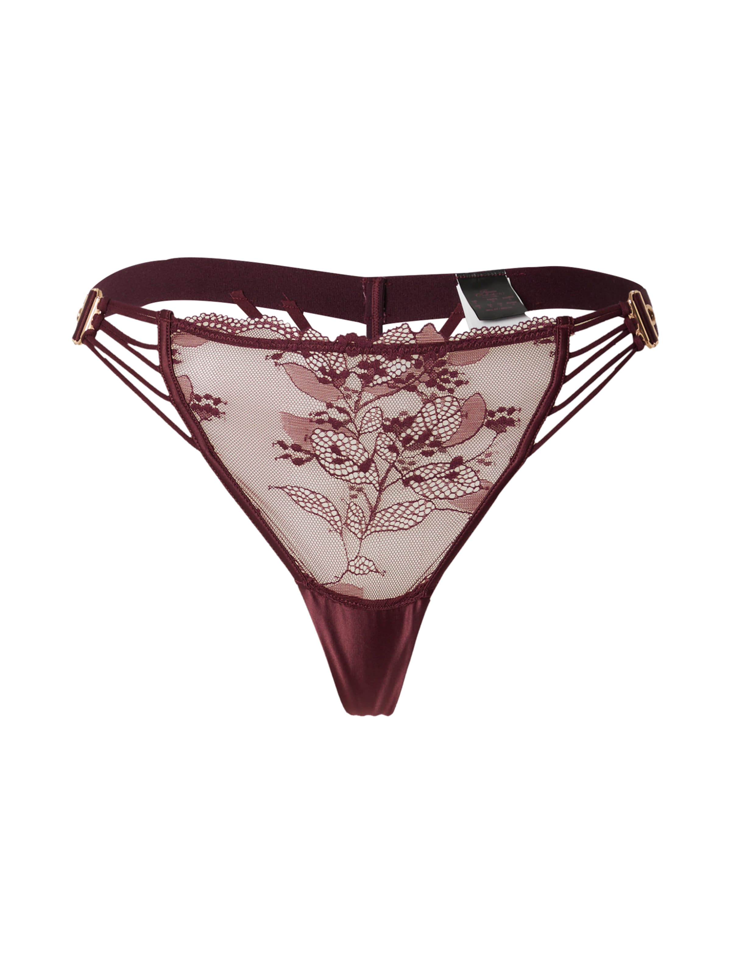 String 'Avela' di Hunkemöller in rosso: frontale