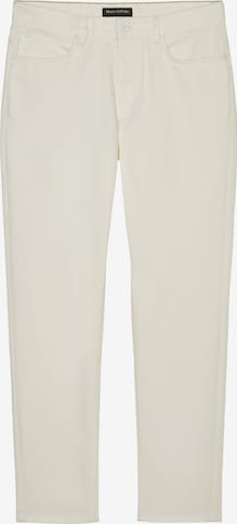 Marc O'Polo Tapered Jeans 'Osby' in Wit: voorkant