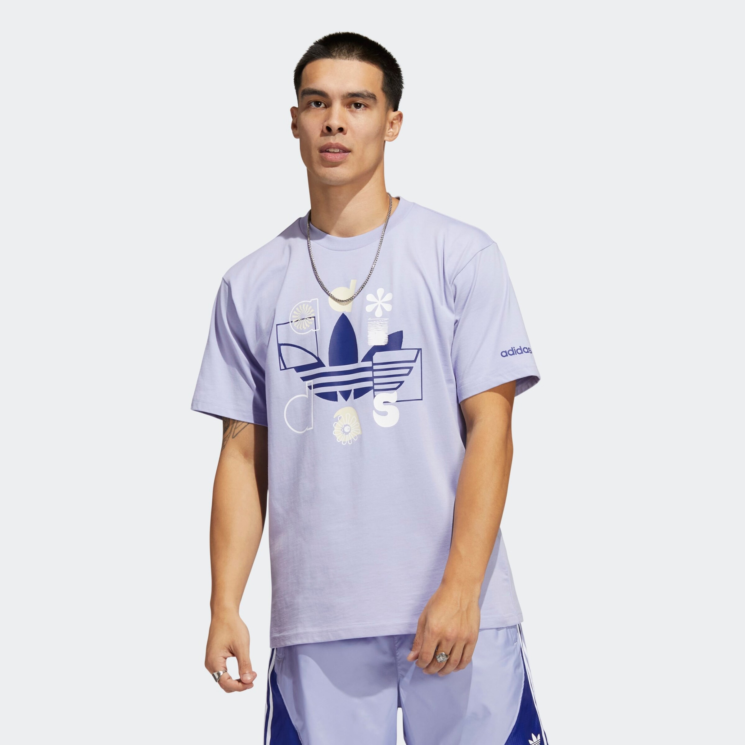 Männer Shirts ADIDAS ORIGINALS Shirt in Lila - MU55647 Männer Shirts ADIDAS ORIGINALS Shirt in Lila - MU55647