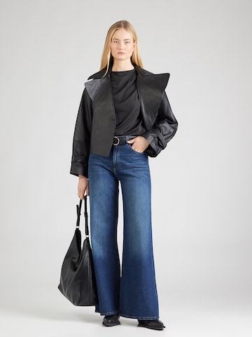 ABOUT YOU Blouse 'Sunny' in Zwart