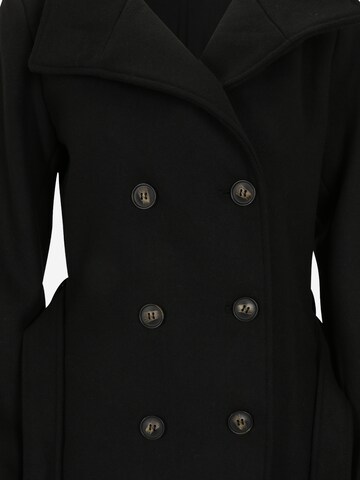 Only Tall Ανοιξιάτικο και φθινοπωρινό παλτό 'MEDINA' σε μαύρο