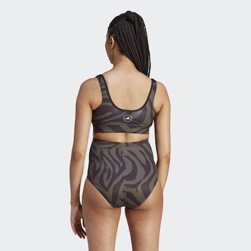 ADIDAS BY STELLA MCCARTNEY Bralette Sports bikini top in Brown