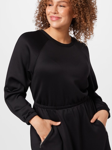 ABOUT YOU Curvy Kleid 'Floria' in Schwarz