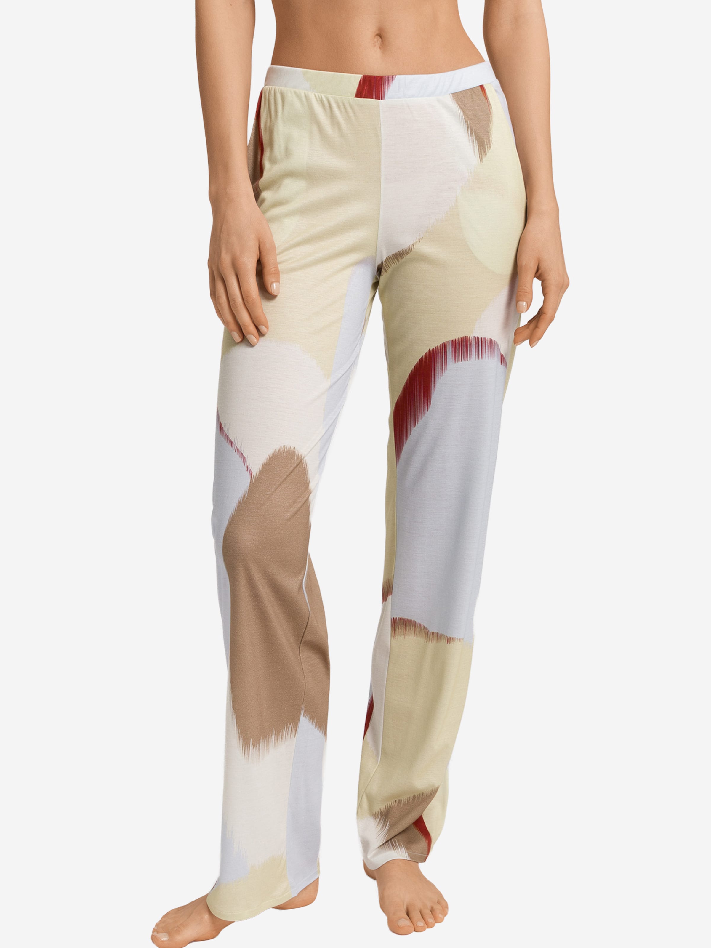 Pantalon de pyjama ' Olivia ' Hanro en bleu : devant