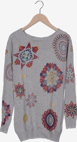 Desigual Pullover S in Grau: predná strana