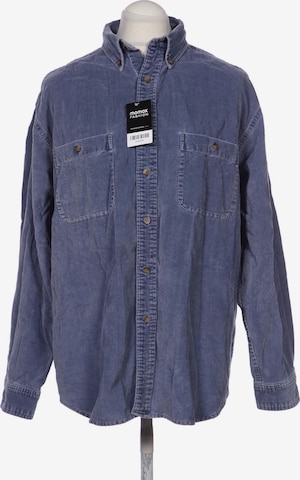 EDDIE BAUER Button Up Shirt in L in Blue: front