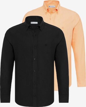 DandaloRegular Fit Košulja - narančasta boja: prednji dio