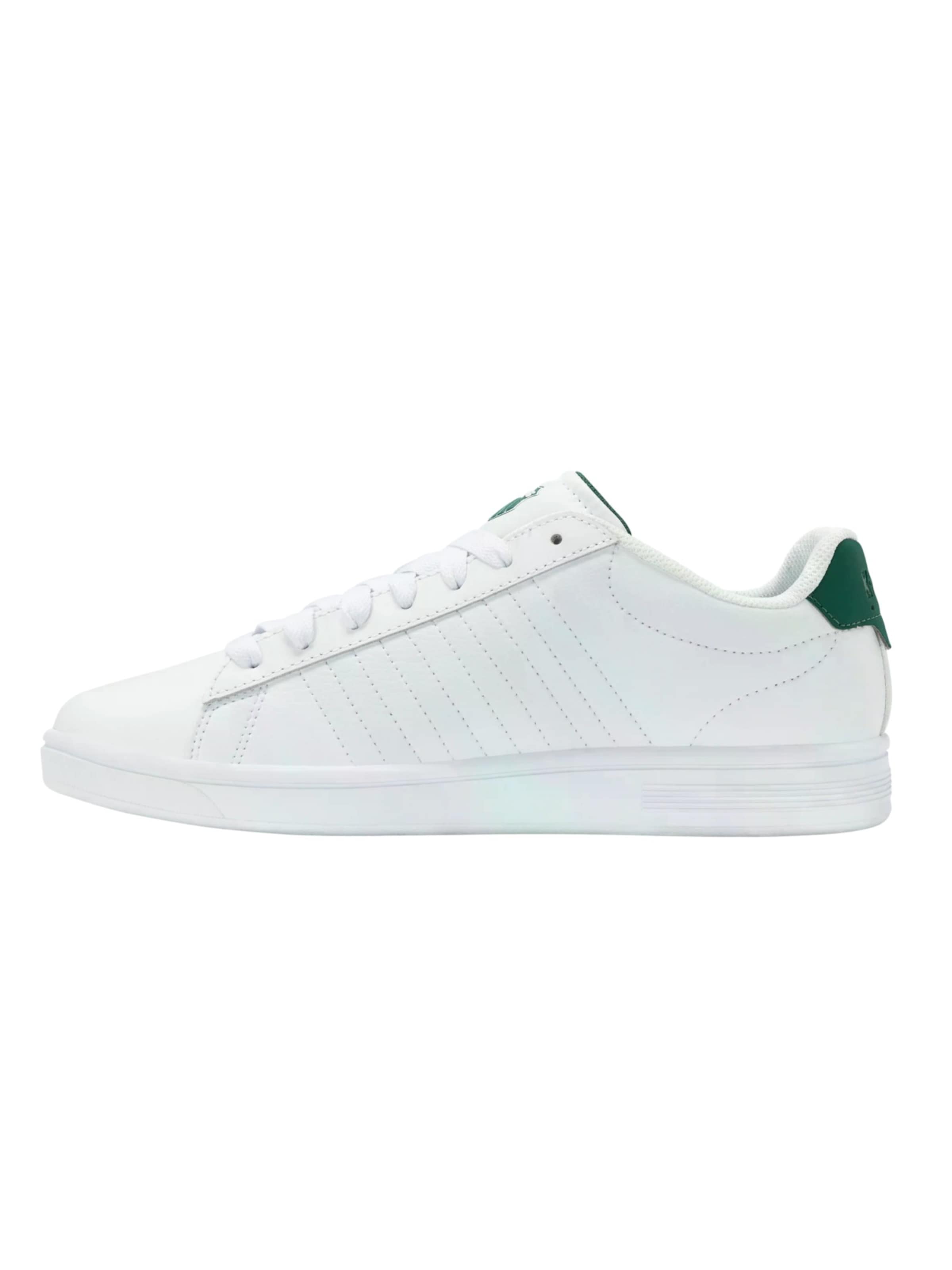 Sneaker bassa 'Court Shield II' di K-SWISS in bianco: frontale