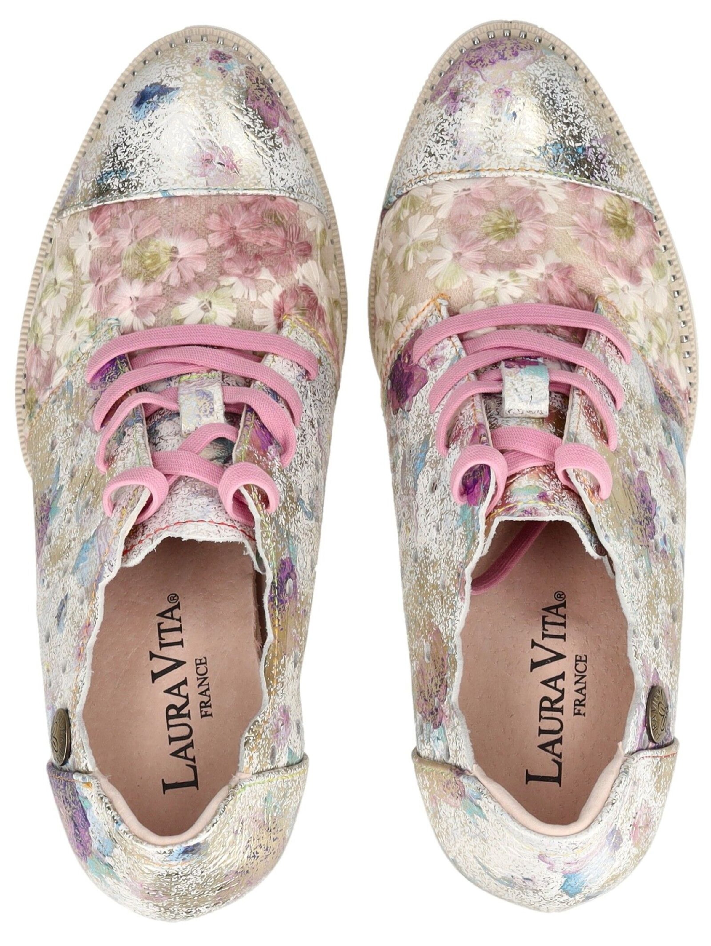 Laura Vita Pumps met hoge voorkant in Wit