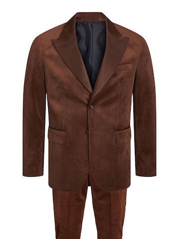 JACK & JONES Regular Suit in Brown