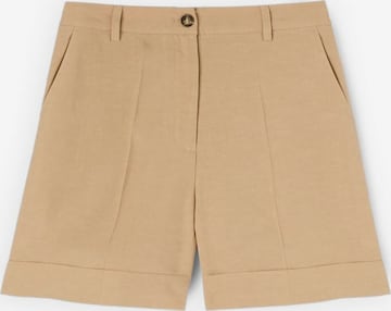 MOTIVI - Pantalón en beige: frente