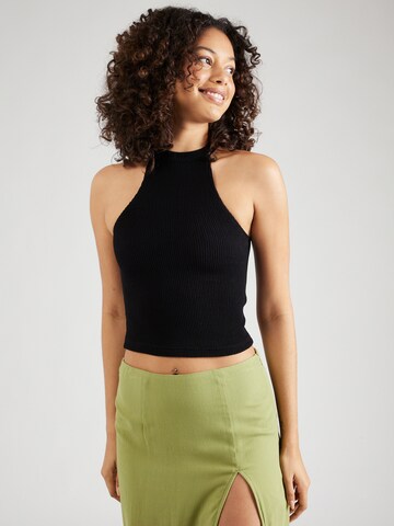 Top di MYLAVIE by Sarah Harrison in nero: frontale