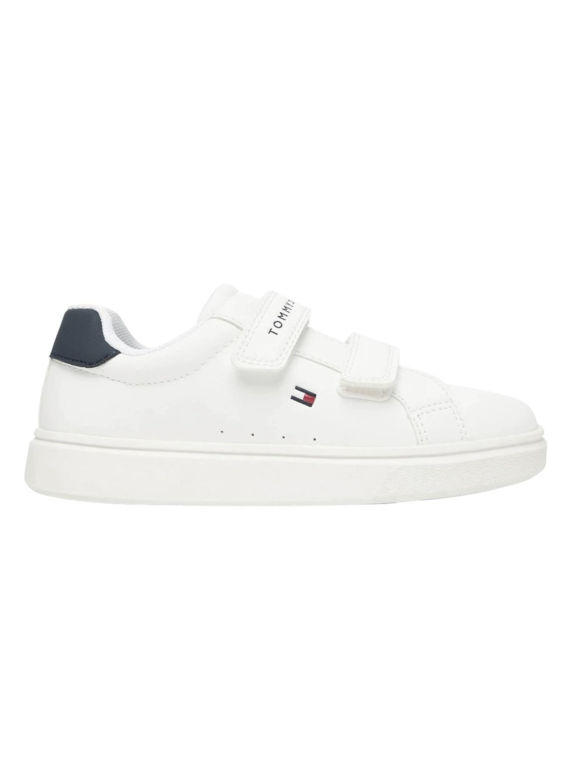 Sneaker di Tommy Hilfiger Kids in bianco: frontale