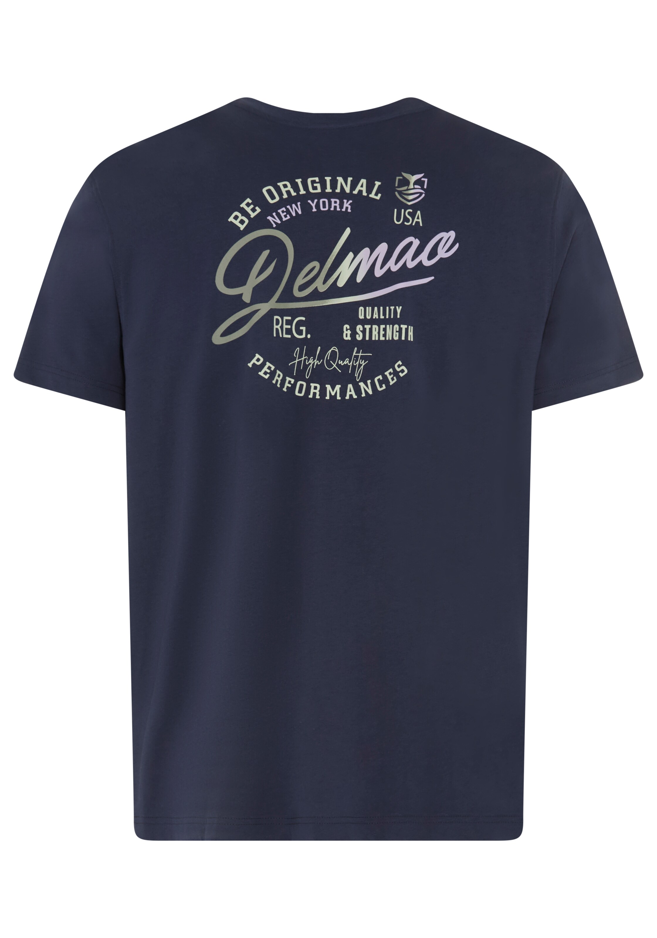 DELMAO Shirt in Blau