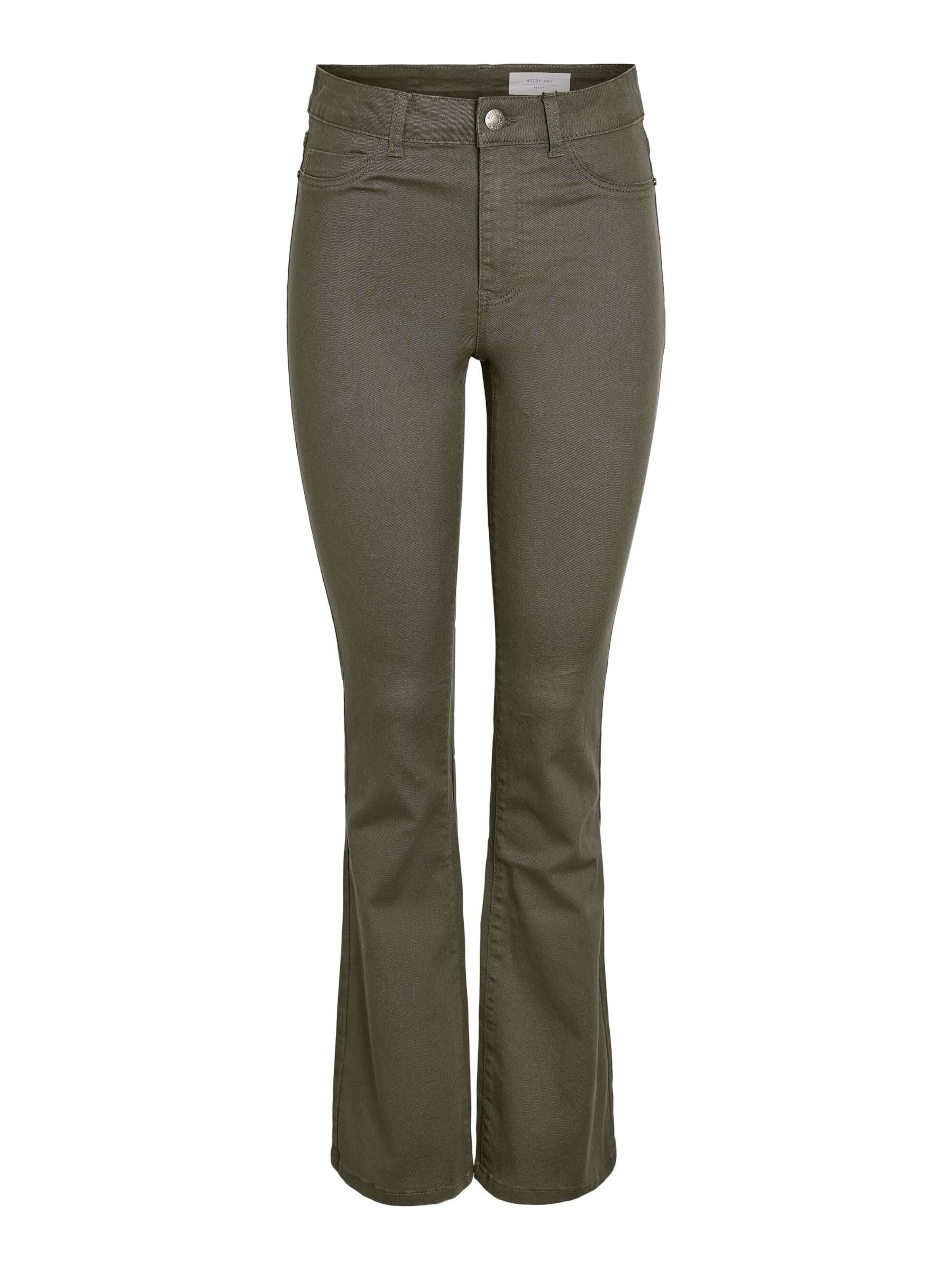 Noisy may Jeans 'SALLIE' i grøn: forside