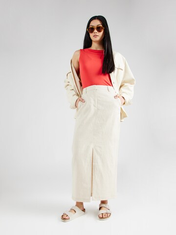 Jupe 'Nellis' mbym en beige