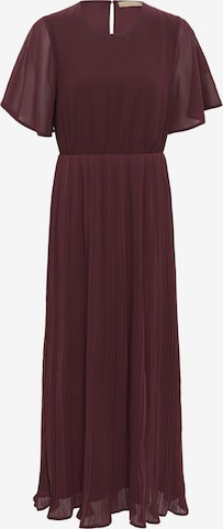 Robe CULTURE en marron : devant