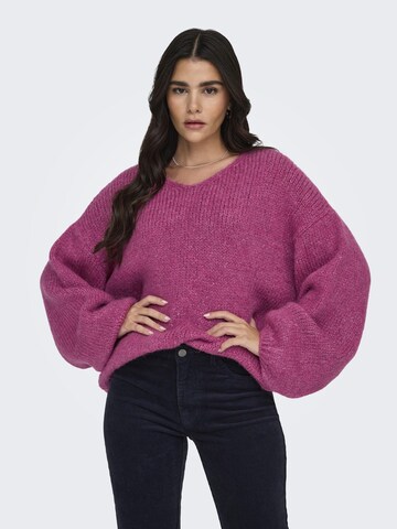 JDY Pullover 'DINEA ' in Pink