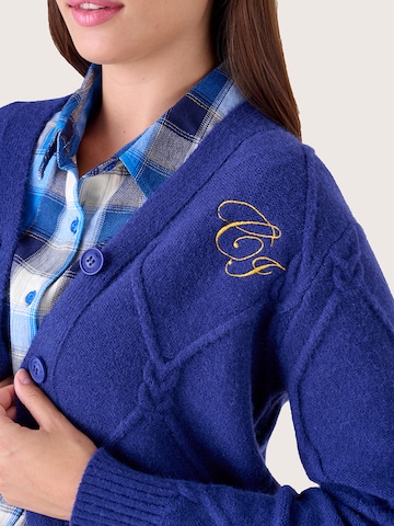 Camomilla Strickjacke 'TANCREDI' in Blau: Vorderseite