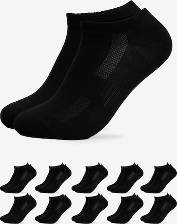 Occulto Ankle socks 'Sunny' in Black: front