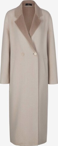 Peter Hahn Between-Seasons Coat in Grey: front