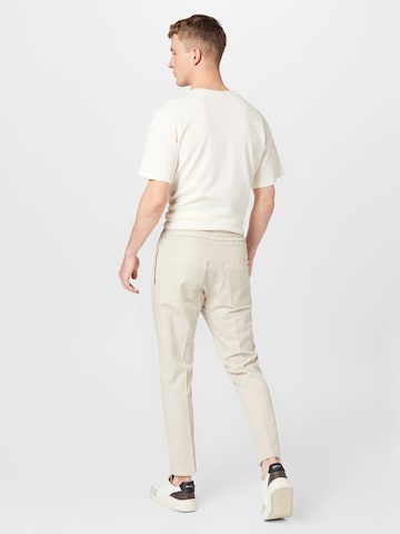 Regular Pantalon à plis 'DOM' Dondup en beige