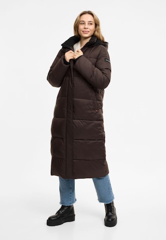 Frieda & Freddies Winter Coat in Brown: front