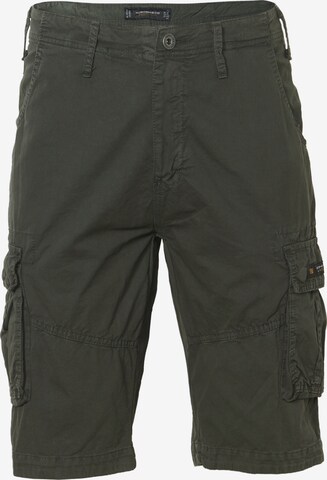 KOROSHI Cargo jeans in Green: front