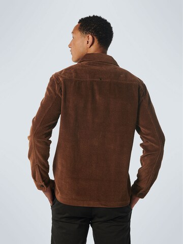 No Excess Regular fit Button Up Shirt in Brown