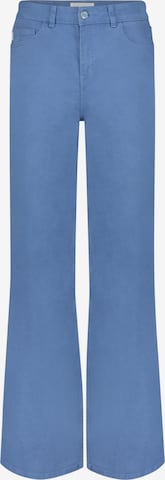 Fabienne Chapot Wide leg Broek in Blauw: voorkant