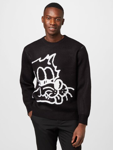 Obey Sweater 'KINNEY' in Black: front