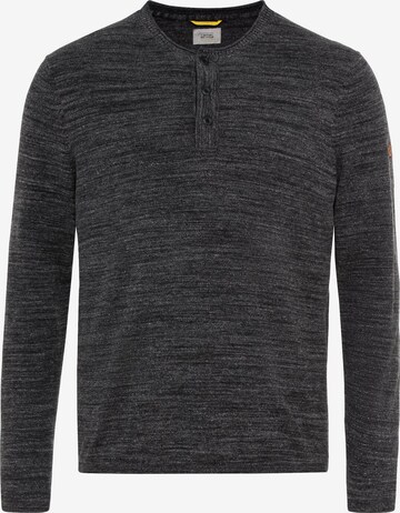 CAMEL ACTIVE Sweater in Black: front