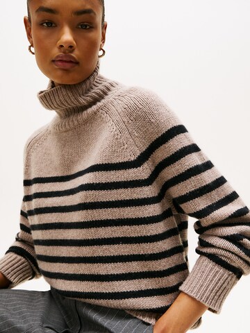 TOMMY HILFIGER Pullover in Beige