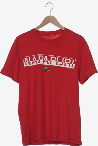 NAPAPIJRI Shirt in XL in Red: front