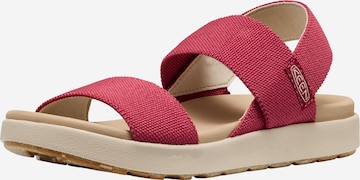 KEEN Keen Sandale in Rot: Vorderseite