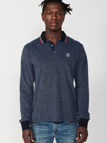 KOROSHI Tričko - Modrá: predná strana