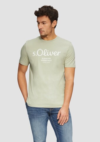s.Oliver Shirt in Beige: front
