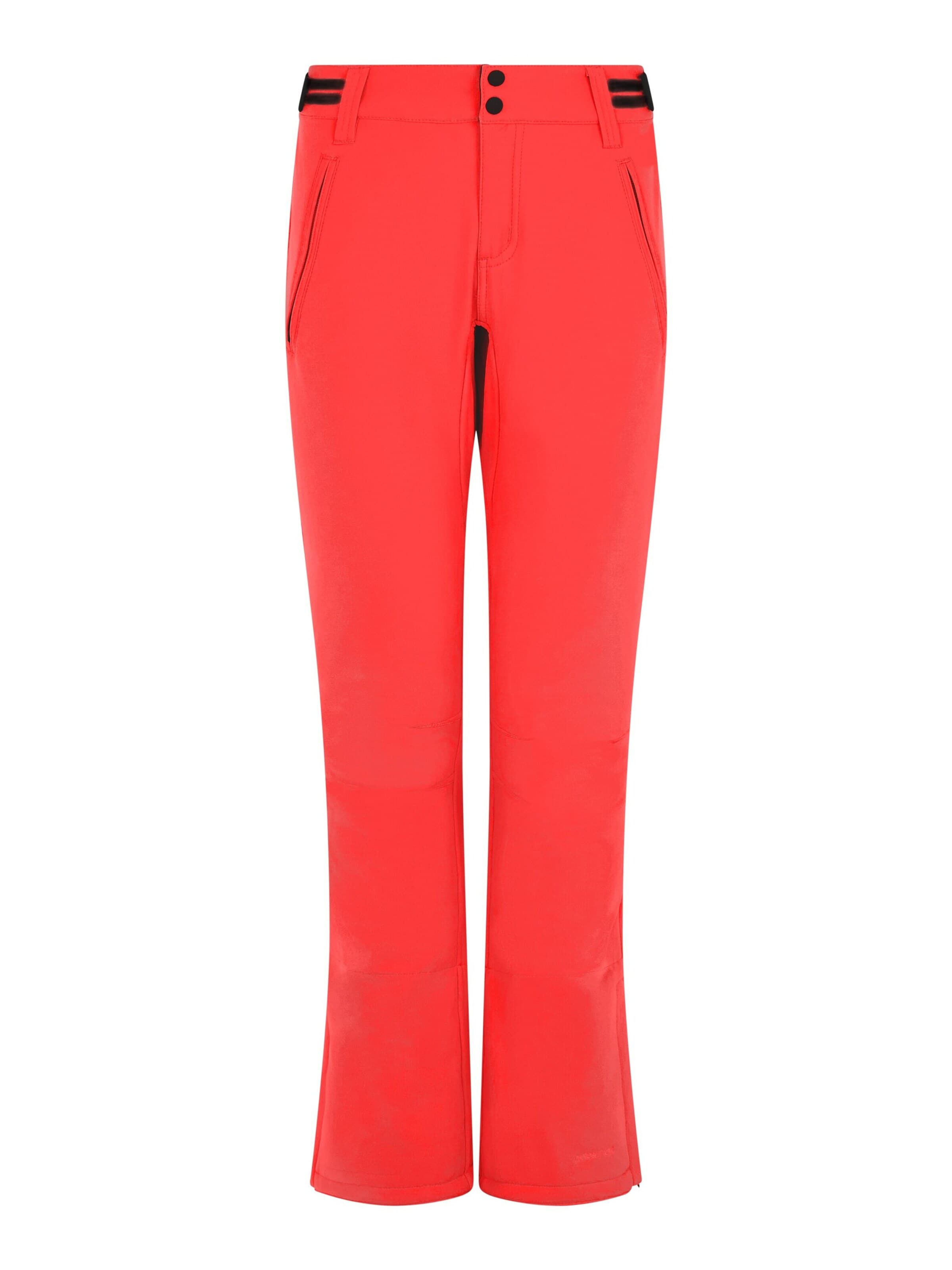 PROTEST Slimfit Sportbroek 'PRTRELOLE' in Rood: voorkant