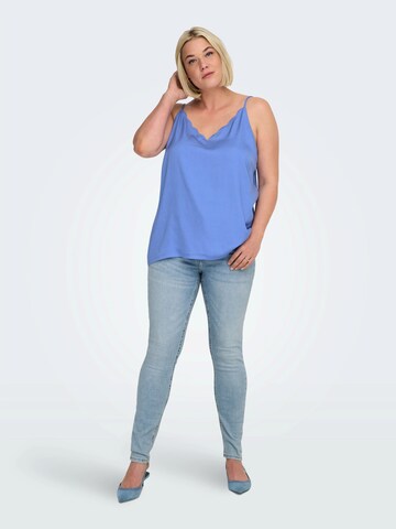 ONLY Carmakoma Топ 'CARDEBBIE' в синьо