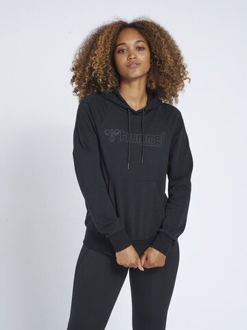 Sweat de sport Hummel en noir : devant
