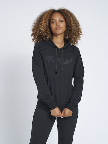 Hummel Sports sweatshirt in Black: front