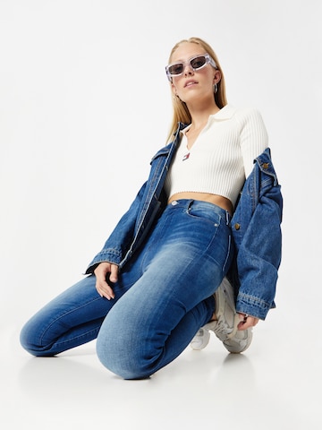 Tommy Jeans Skinny Džíny 'Sylvia' – modrá