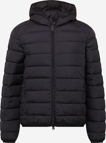 ECOALF Between-Season Jacket 'Aspalf' in Black: front