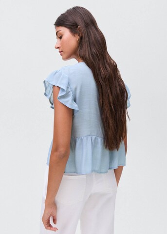 MANGO TEEN Blouse 'Chaoss' in Blue