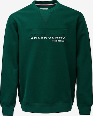 Pull-over Salsa Jeans en vert : devant