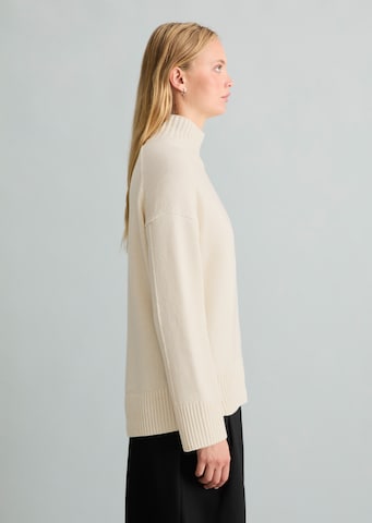 Marc O'Polo DENIM Pullover in Weiß: Seite
