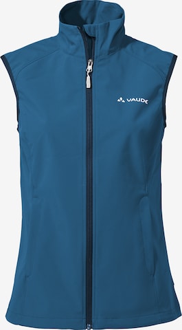 VAUDE Sportbodywarmer in Blauw: voorkant